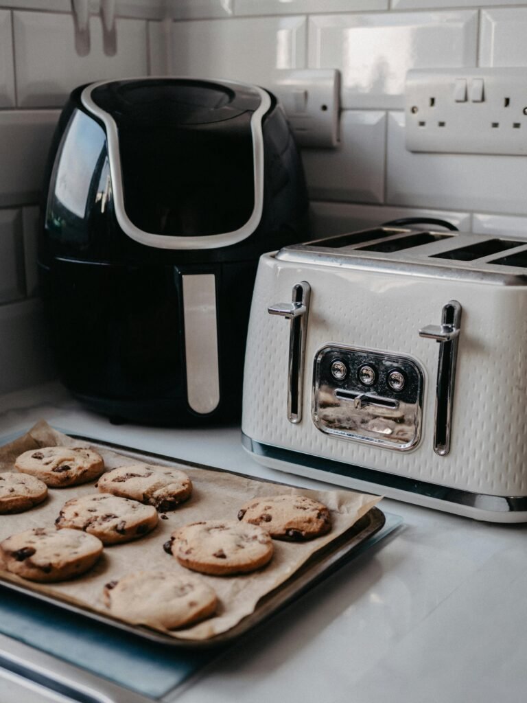 air fryer na cozinha